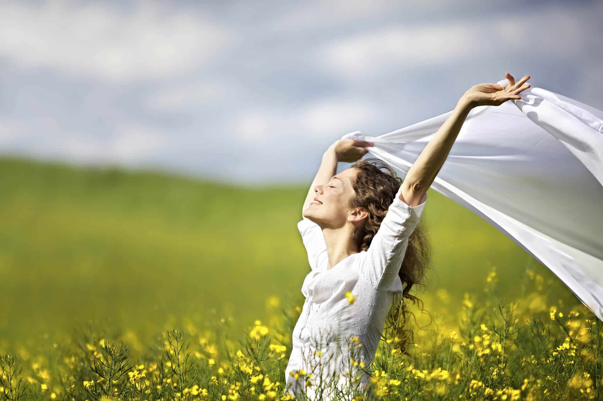 Dancing Woman with Balanced Hormones