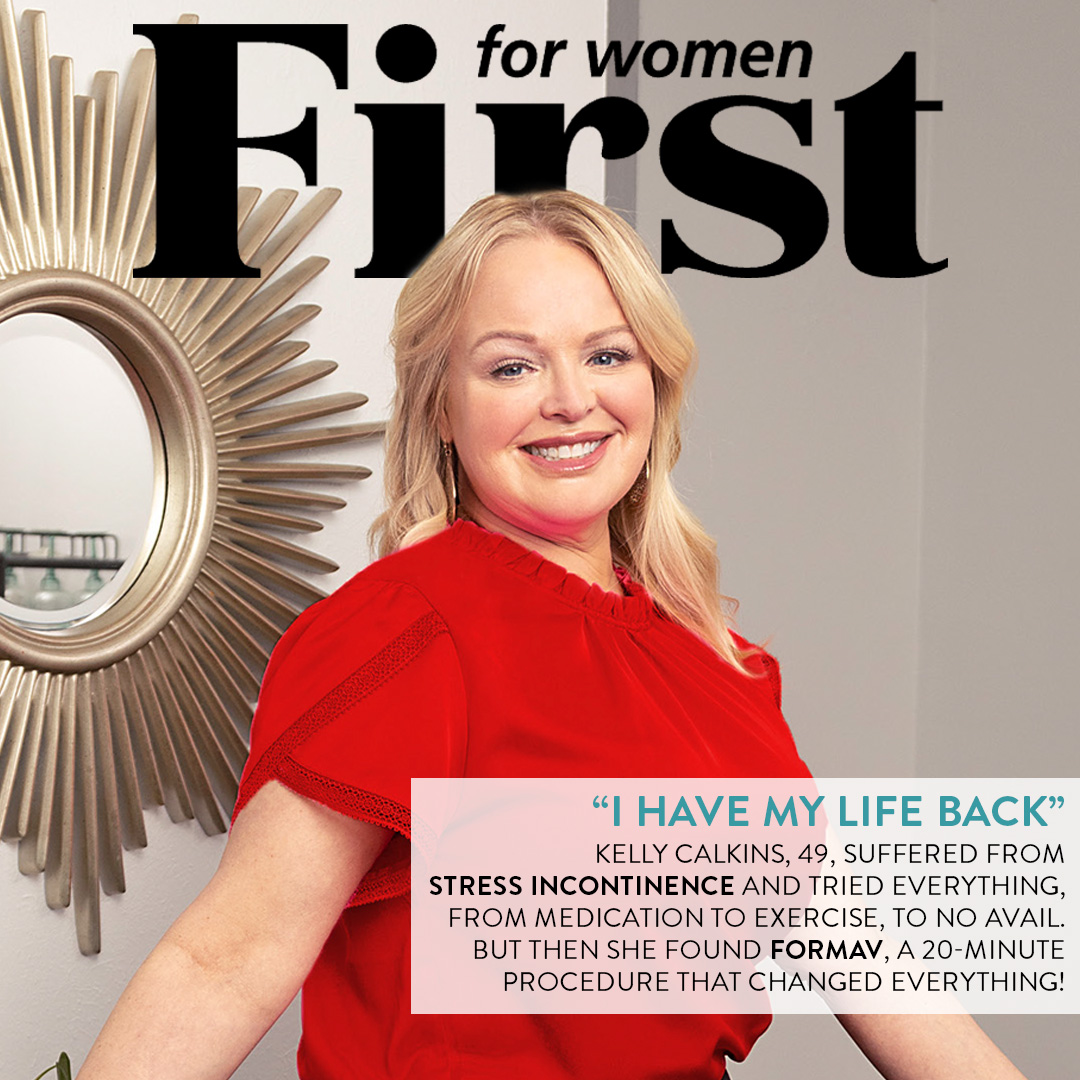FirstForWomen IG Cover featuring Kelly Calkins